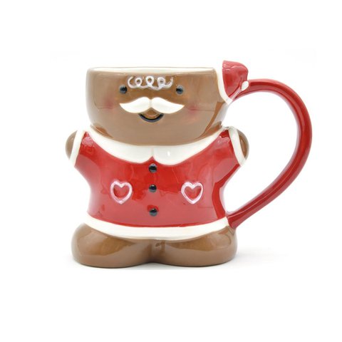 Xmas Mug Gingerbread Santa