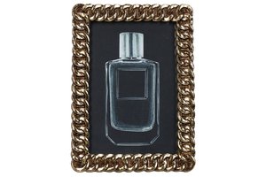Photo Frame Chain Gold