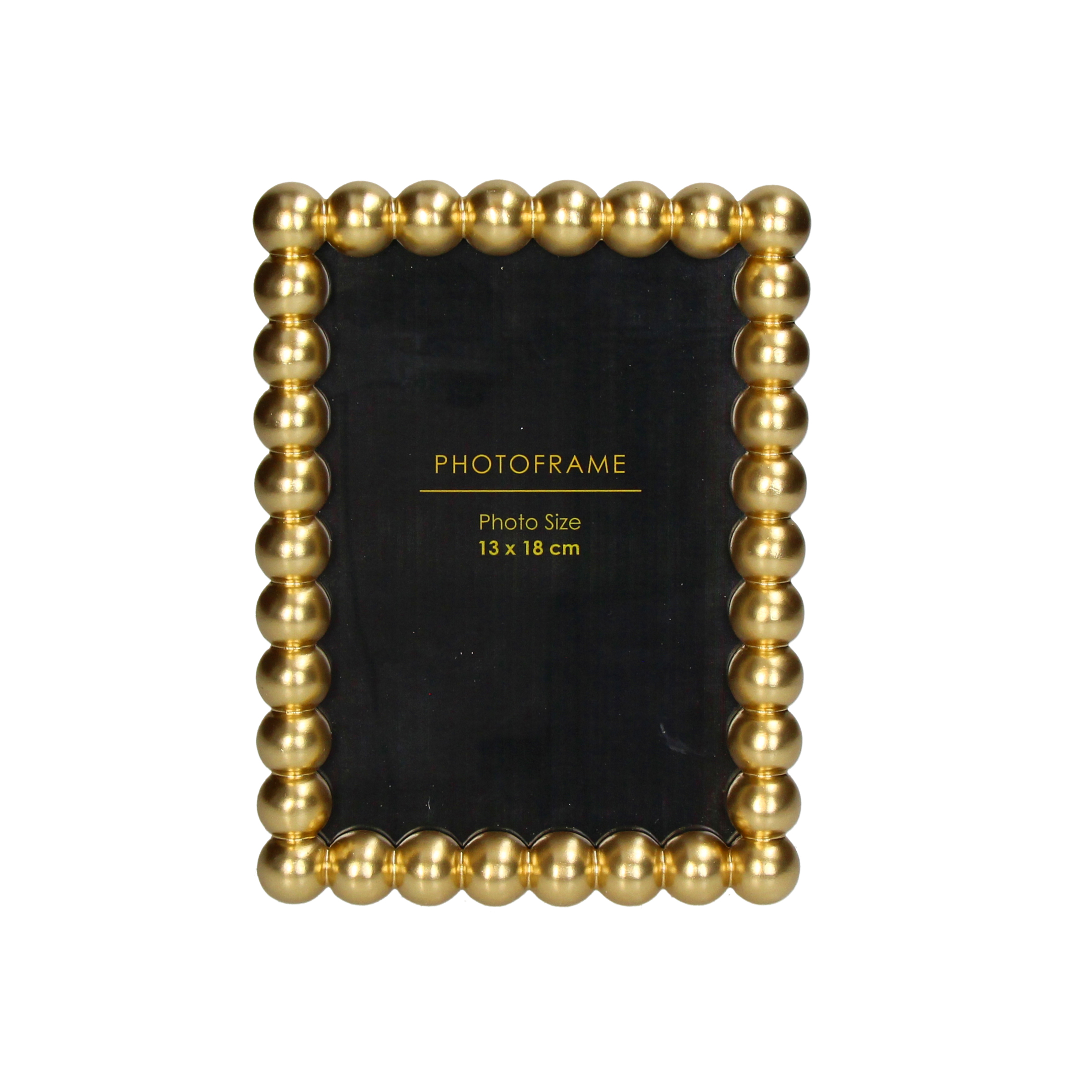 Photo Frames Bubbles Gold