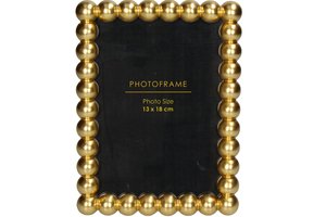 Photo Frames Bubbles Gold