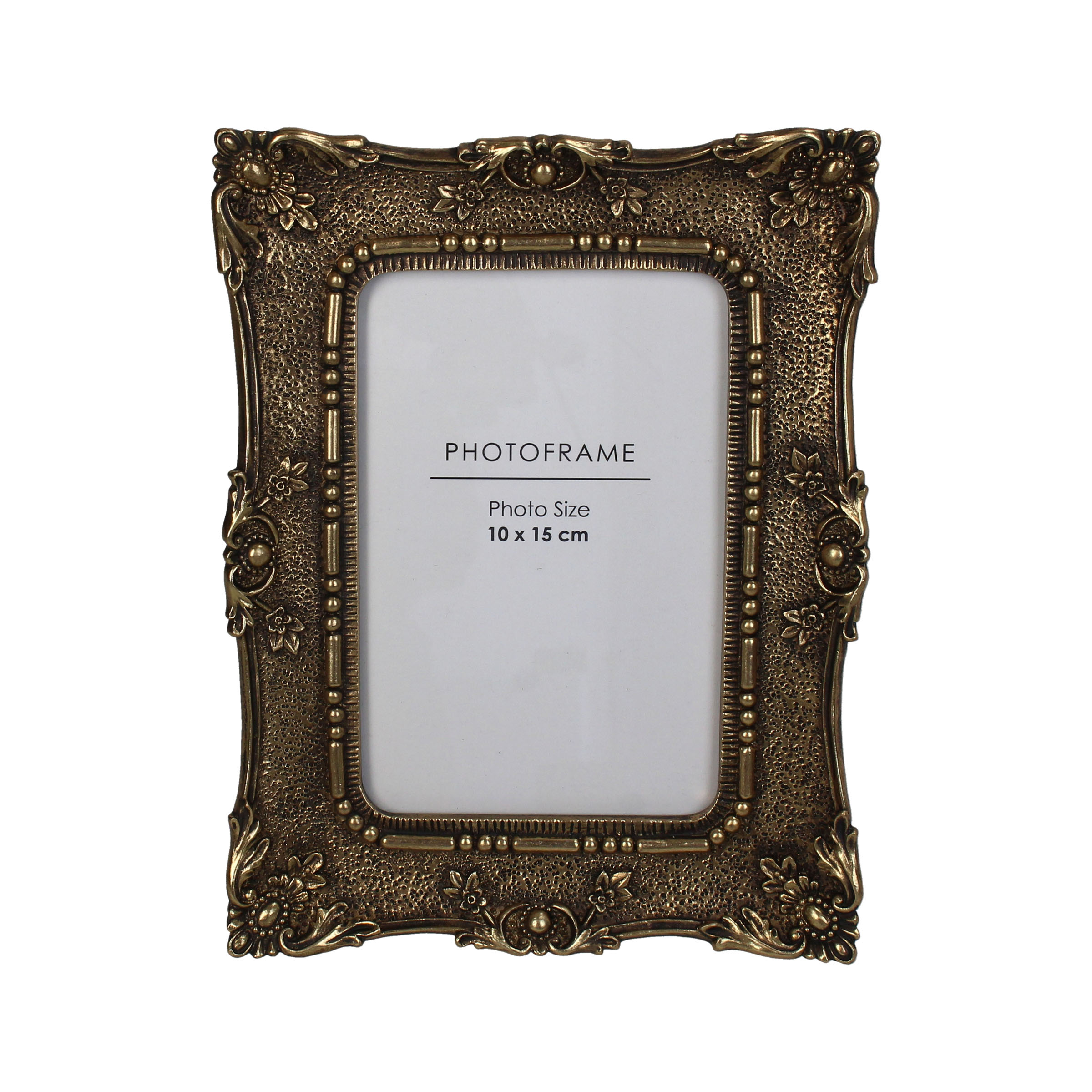 Photo Frame Vintage Gold