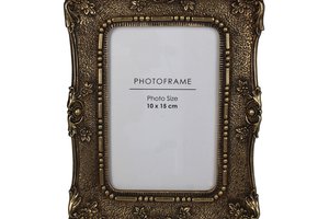 Photo Frame Vintage Gold