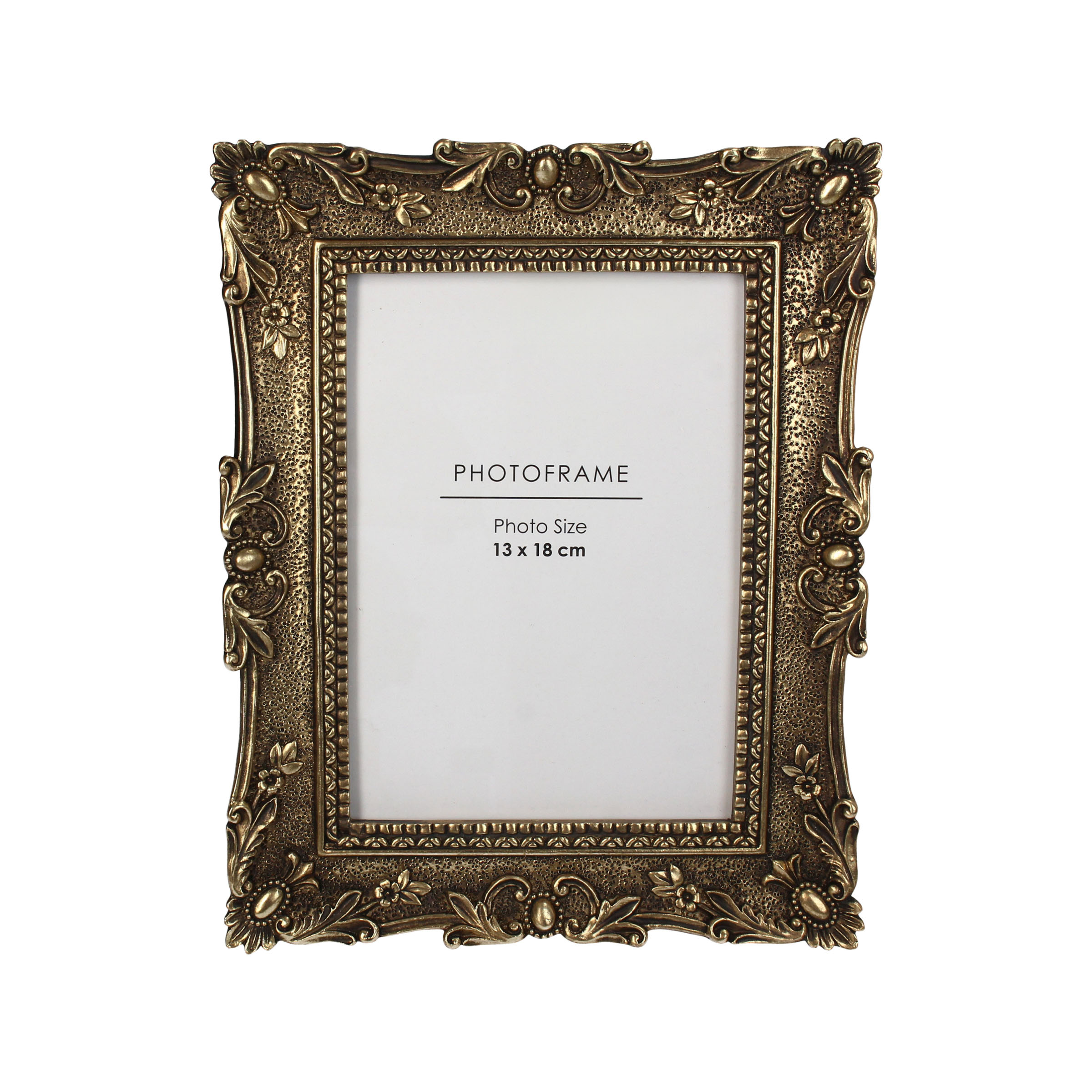 Photo Frame Vintage Gold
