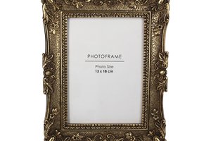Photo Frame Vintage Gold