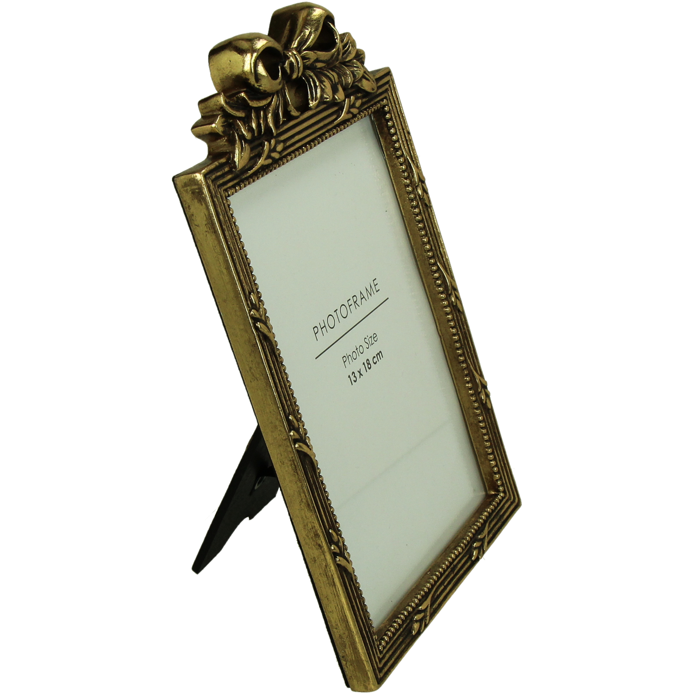 Photo Frame Vintage Bow Gold