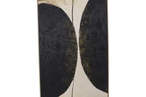 Wall Frame Canvas Black