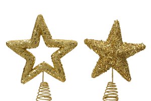 Xmas Star With Glitter