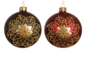 Xmas Ball Matt Flower