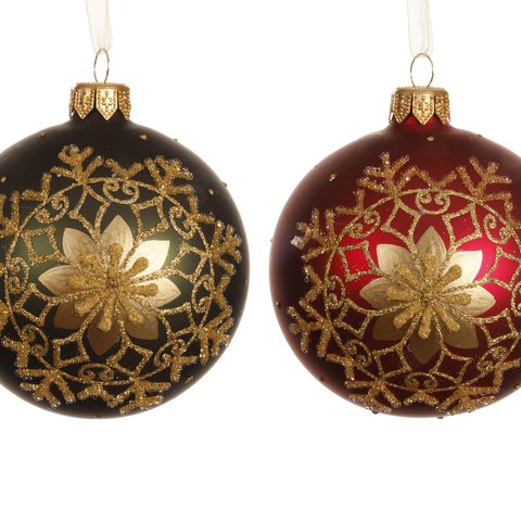 Xmas Ball Matt Flower