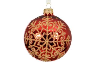 Xmas Ball Shiny Snowflake