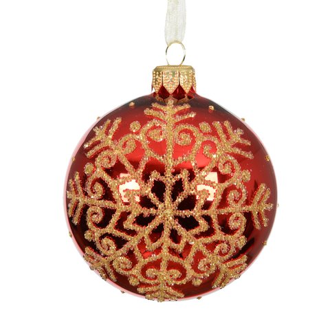 Xmas Ball Shiny Snowflake