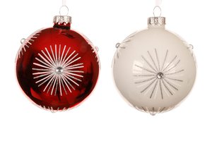 Xmas Ball With Sparkles