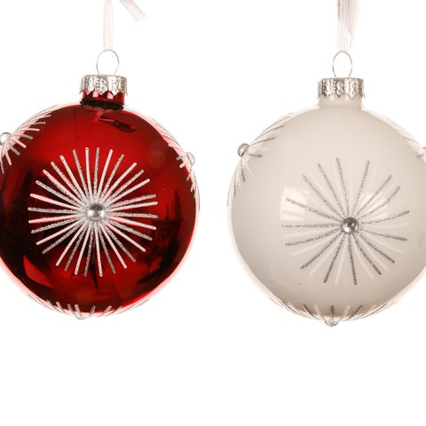 Xmas Ball With Sparkles