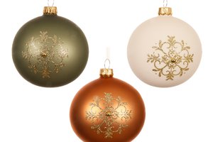 Xmas Ball Matt Medaillion