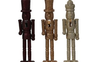 Xmas Nutcracker Stand Glitter