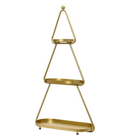 Xmas Etagere Iron Tree With 3 Layers