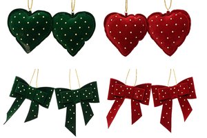 Xmas Bow And Heart