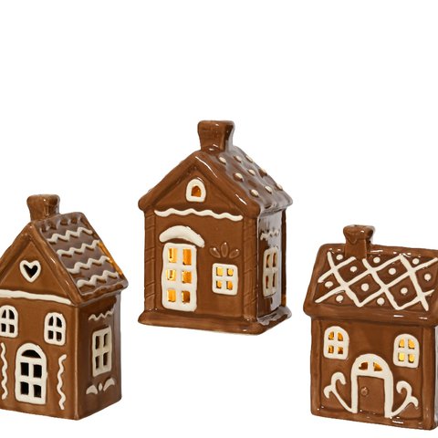 Xmas Led Gingerbread House