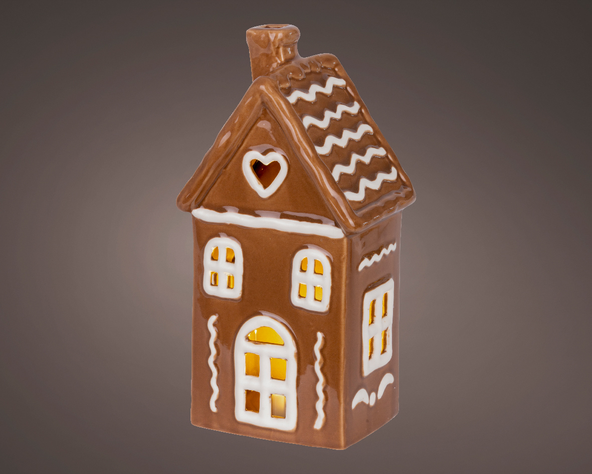 Xmas Led Gingerbread House