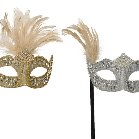 Carnival Mask With Feather