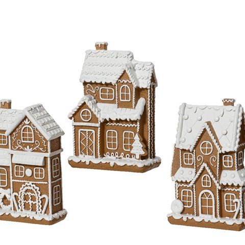 Xmas Gingerbread House Brown