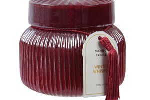 Scented Candle Winter Whisper With Tassel