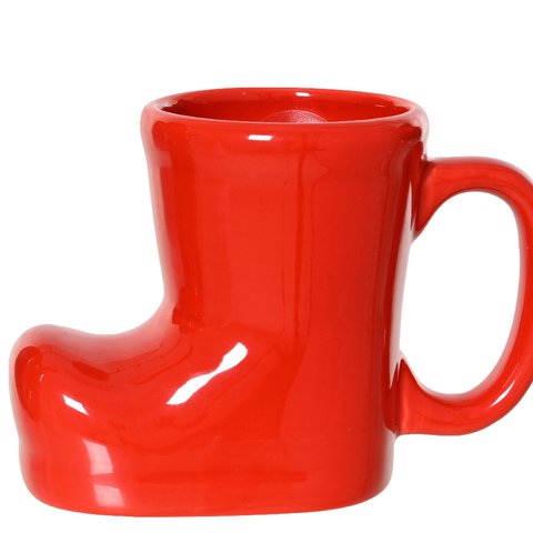 Xmas Mug Santa Boot