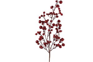 Xmas Spray Glitter Berries