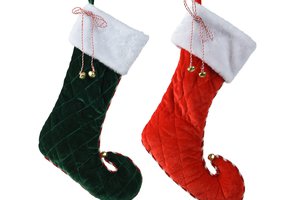 Xmas Stocking Velvet
