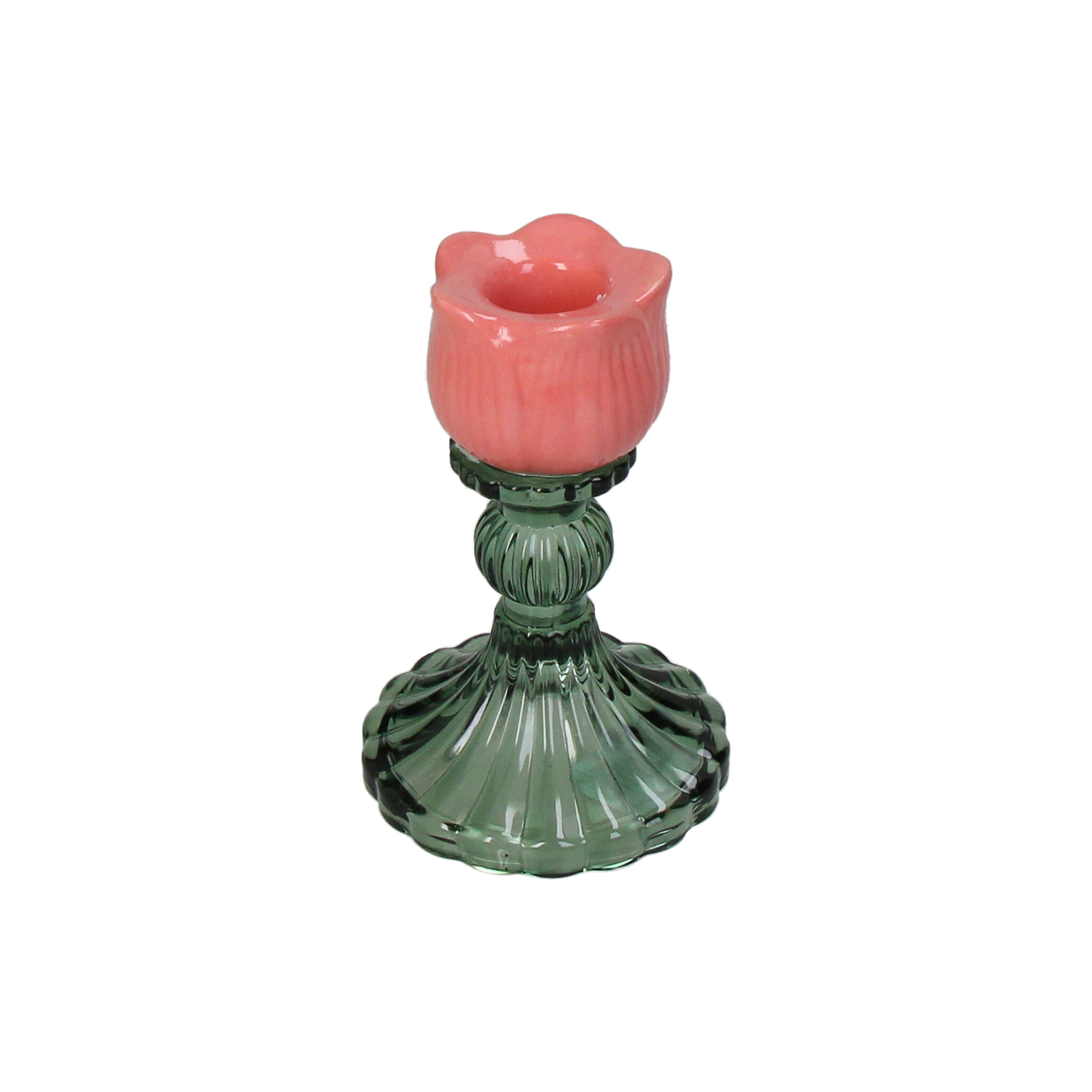 Candle Stick Tulip Glass