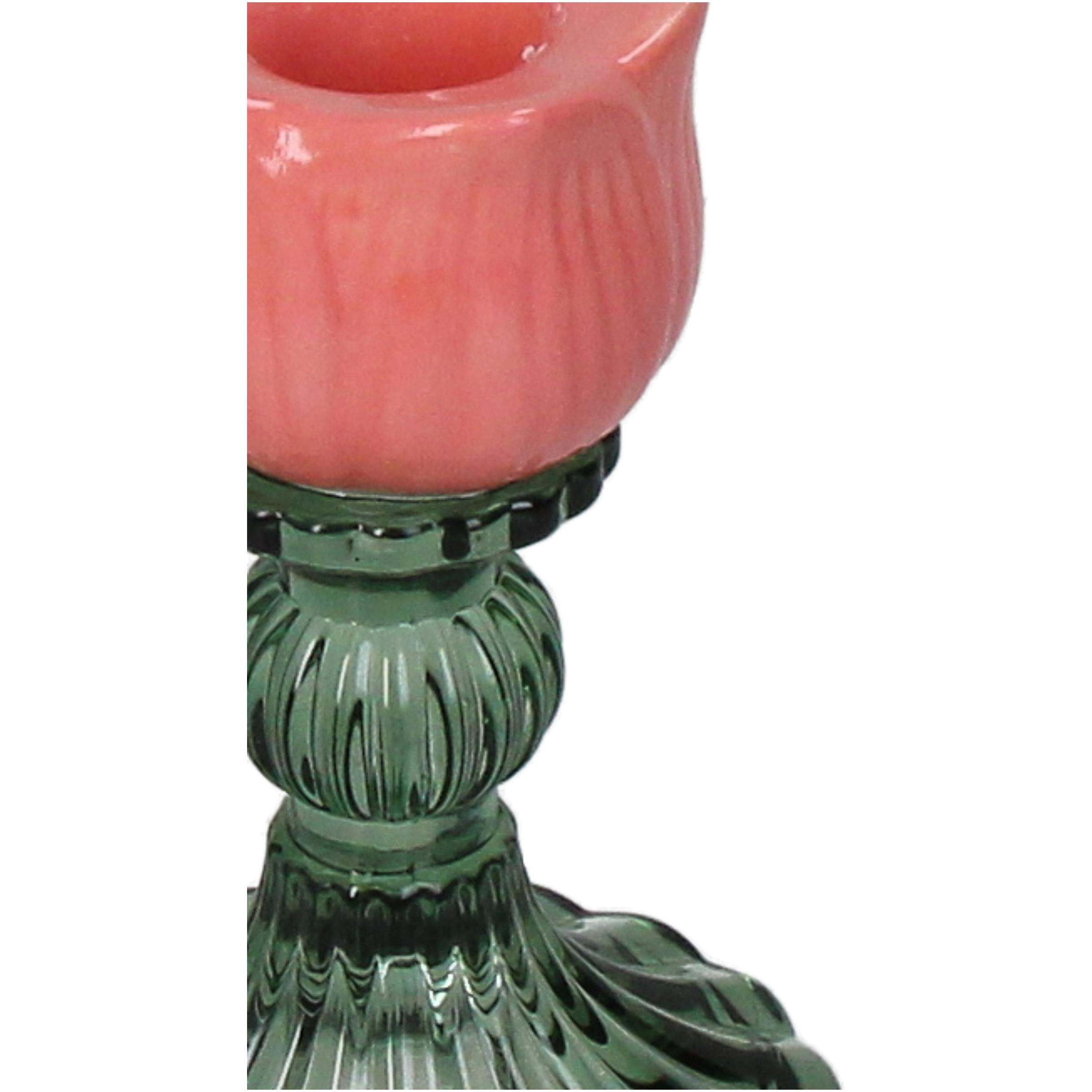 Candle Stick Tulip Glass