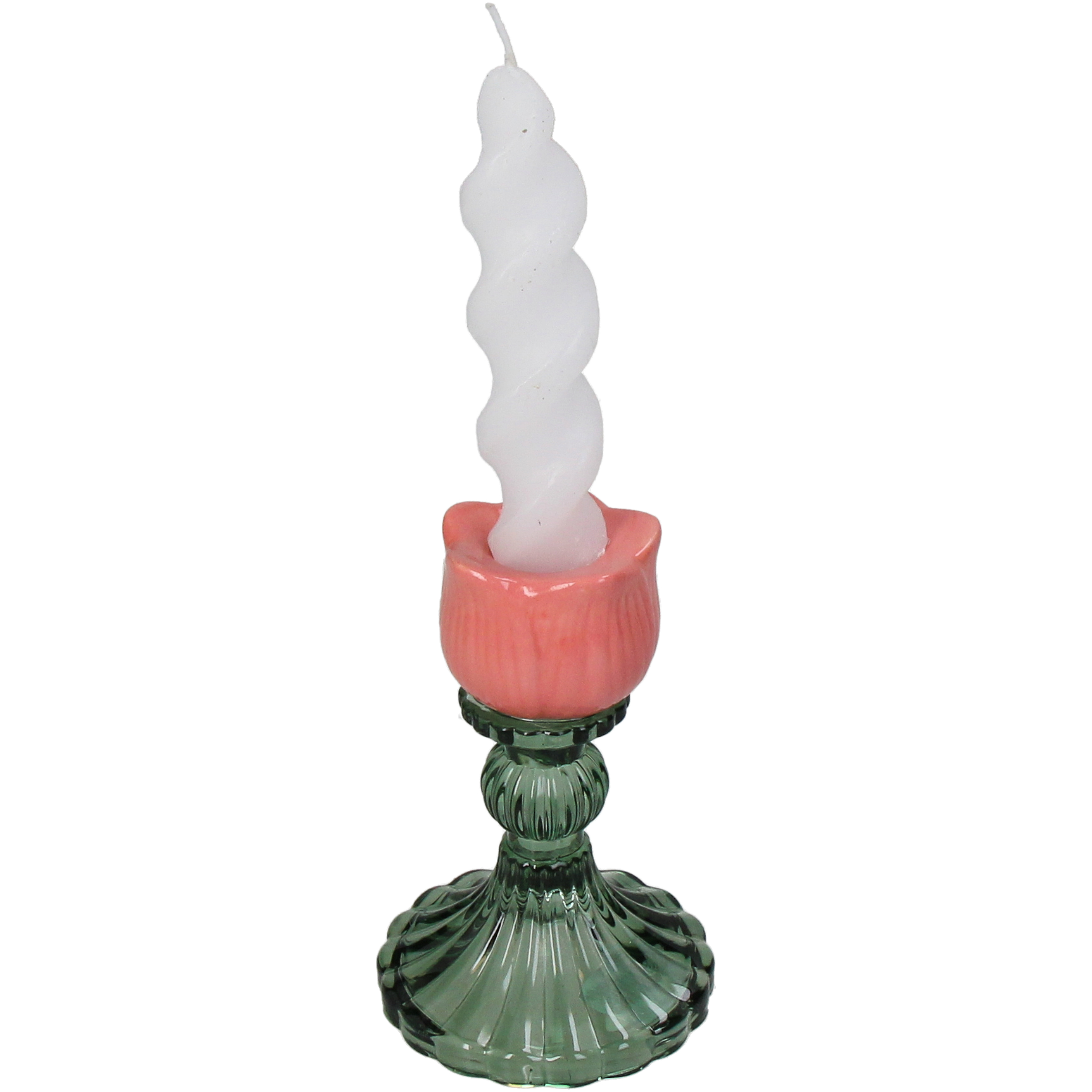 Candle Stick Tulip Glass
