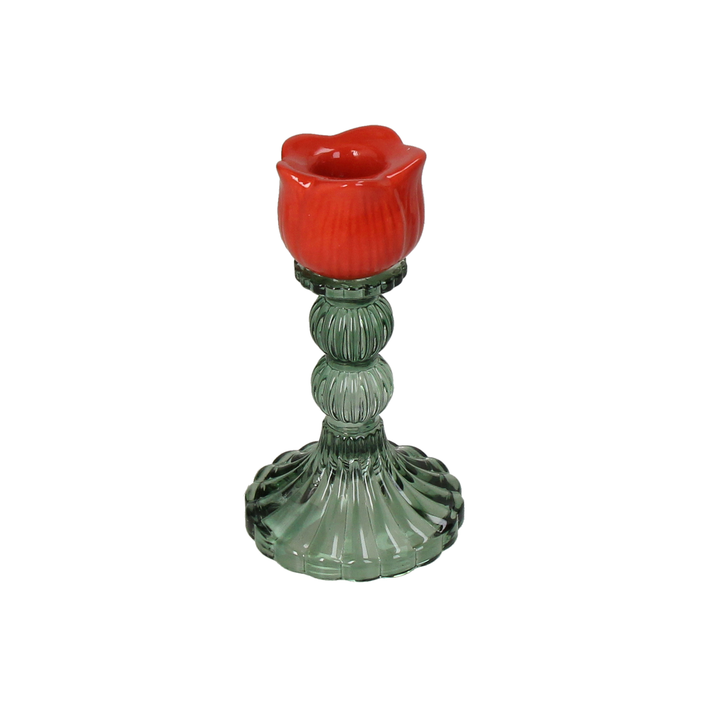 Candle Stick Tulip Glass
