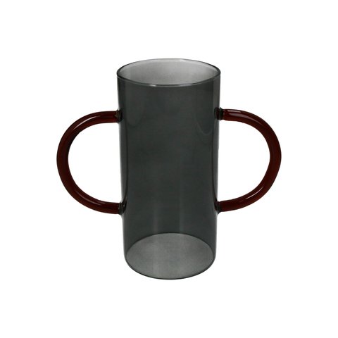 Vase Glass Grey