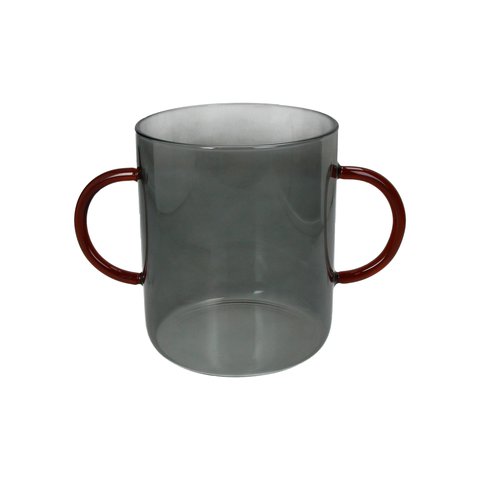 Vase Glass Grey