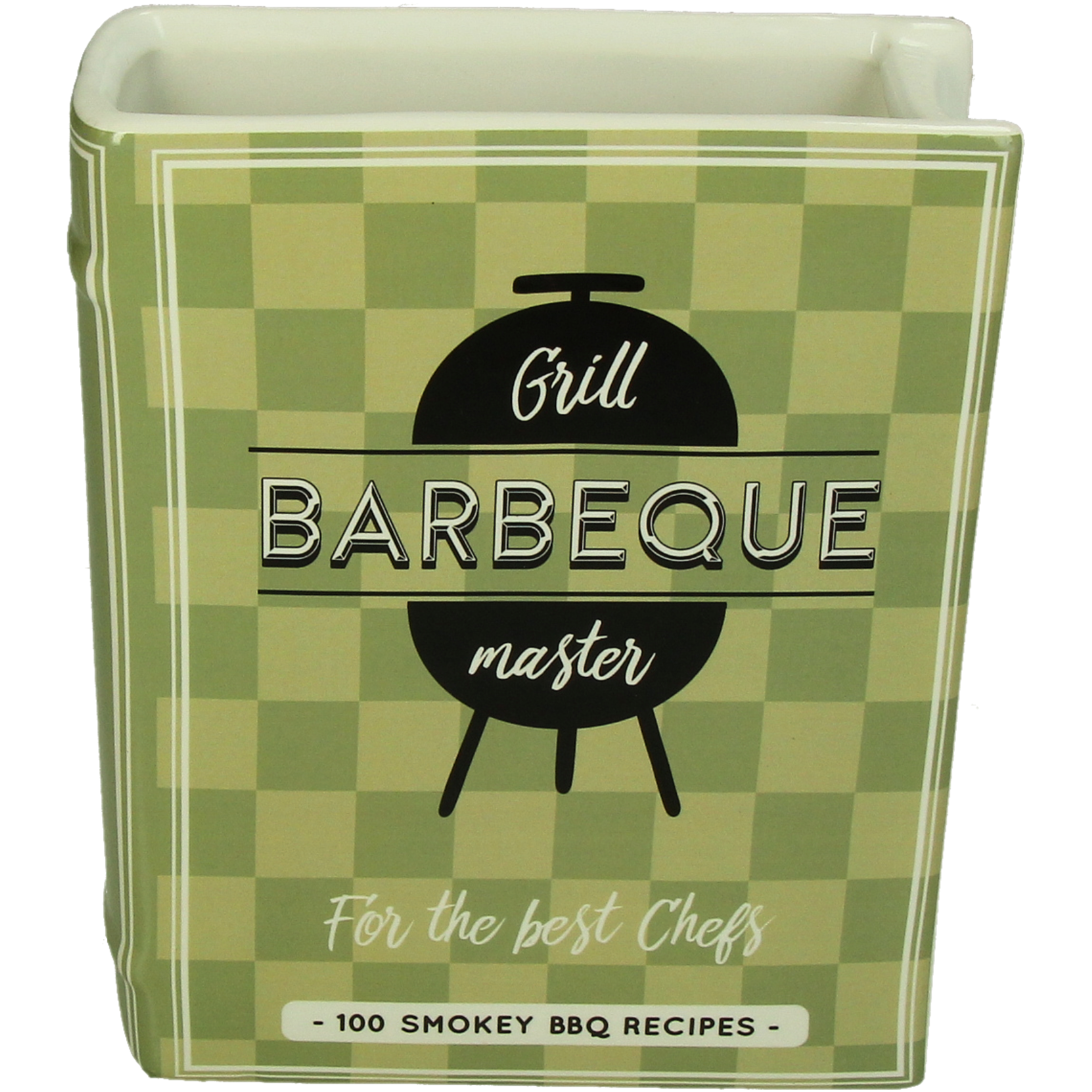 Vase Book "BBQ" Dolomite Green