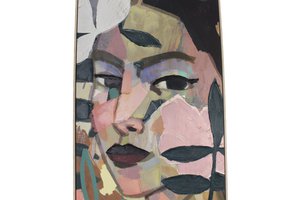 Wall Frame Canvas Face