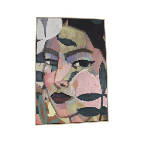 Wall Frame Canvas Face