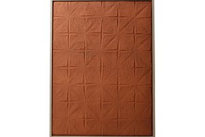 Wall Plaque Paper Brown