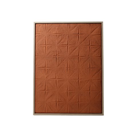 Wall Plaque Paper Brown
