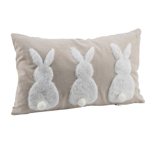 Cushion With Rabbits