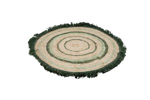 Rug Round Raffia