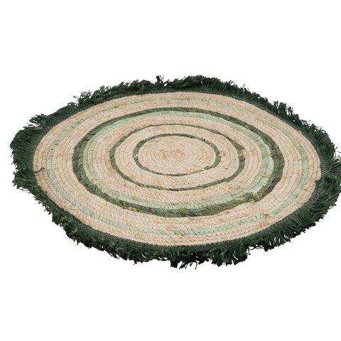 Rug Round Raffia