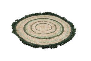 Rug Round Raffia