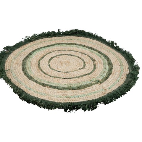 Rug Round Raffia