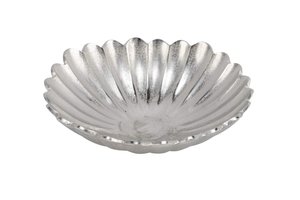 Bowl Deco Blossom Shape Silver