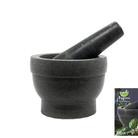 Mortar With Pestle Granit