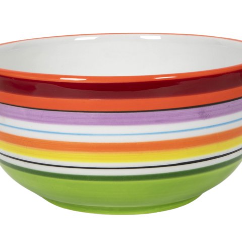 Bowl With Stripes