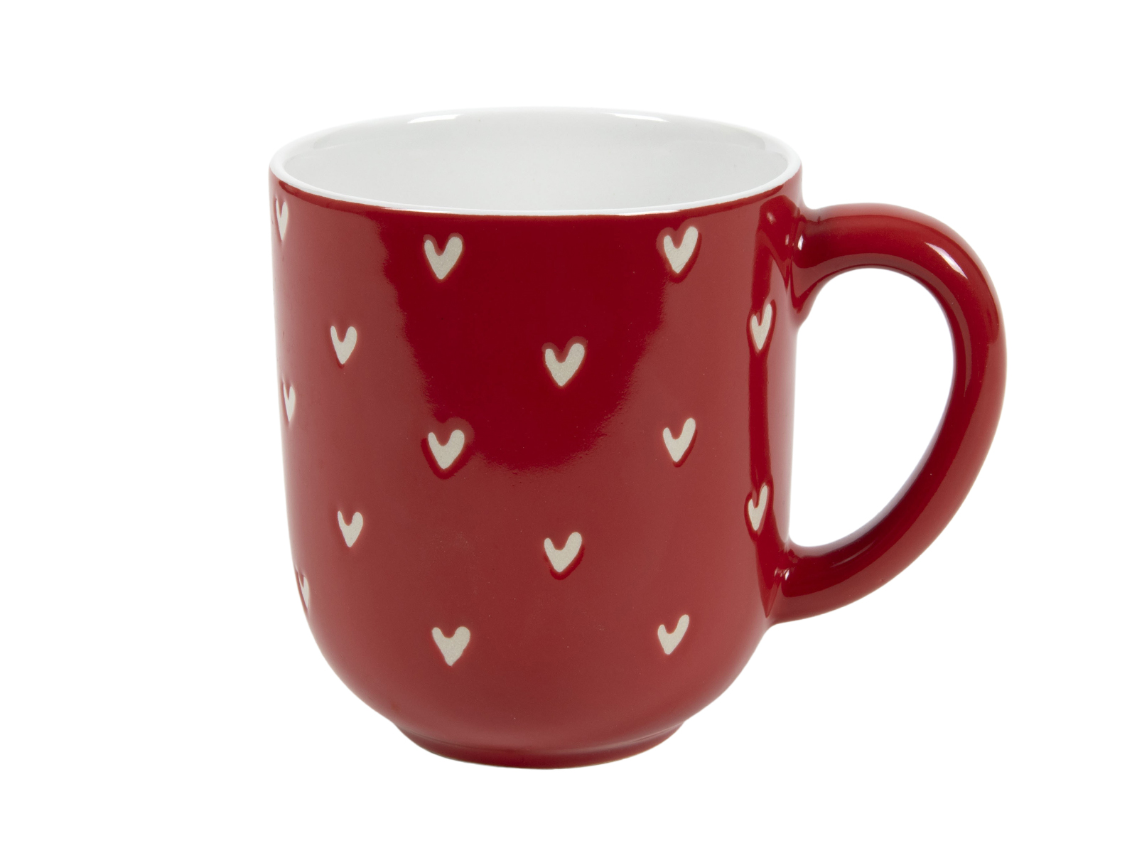 Mug With Heart Red