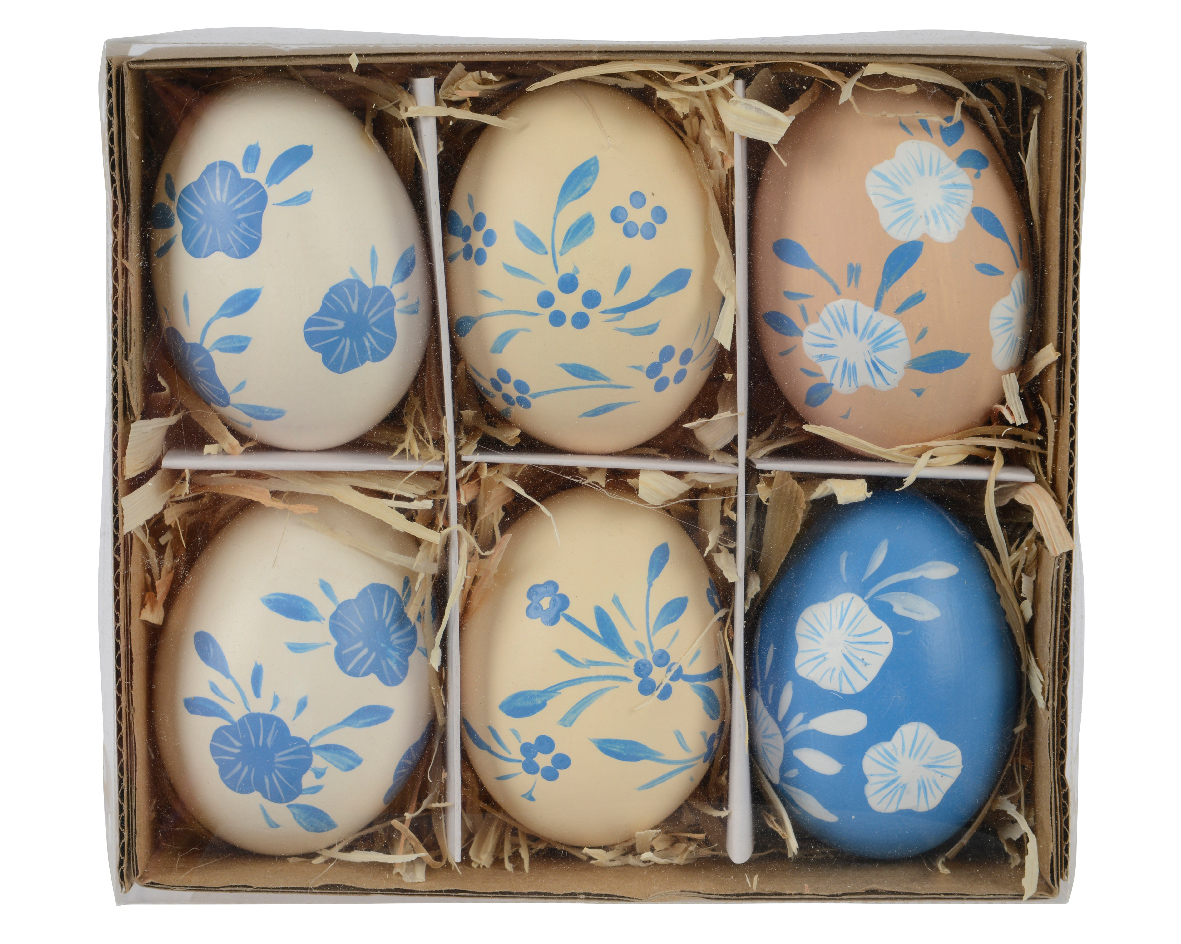 Eggs Colored Set 6pcs